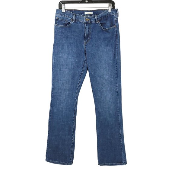 Levi Classic Boot Mid Rise Jeans Womens Size 12 Denim Medium Wash - Picture 1 of 9